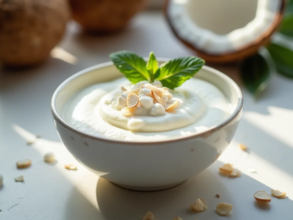 Como Fazer Iogurte de Coco Caseiro: Receita Fácil e Deliciosa {'title': 'Como Fazer Iogurte de Coco Caseiro: Receita Fácil e Deliciosa'} '}