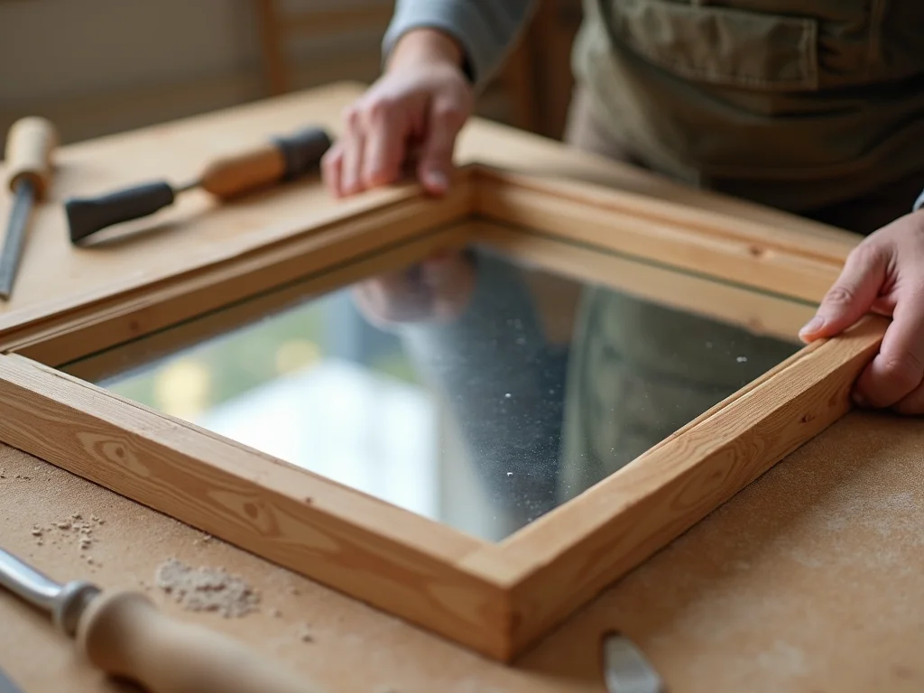 Como Fazer Moldura de Espelho de Madeira: Passo a Passo Fácil Como Fazer Moldura de Espelho de Madeira: Passo a Passo Fácil