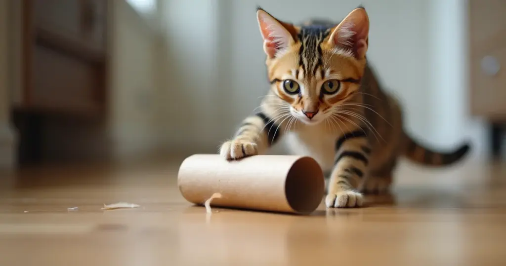 Brinquedos Gatos Rolo Papel Higiênico: Diversão DIY 2026