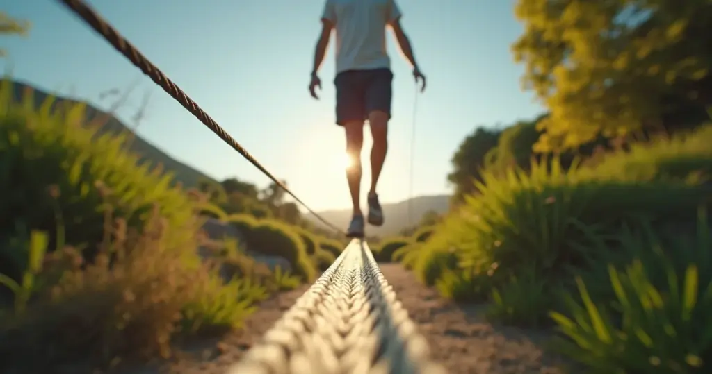 Como Caminhar na Fita de Slackline: O Guia Definitivo!