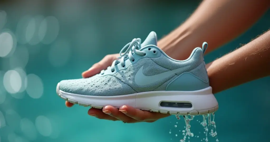 Como escolher o tênis que drena água: Pés secos! Como escolher o tênis que drena água: Pés secos!