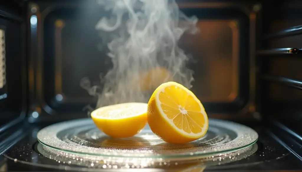 Como limpar micro-ondas com limão e vinagre: o método infalível [2026]