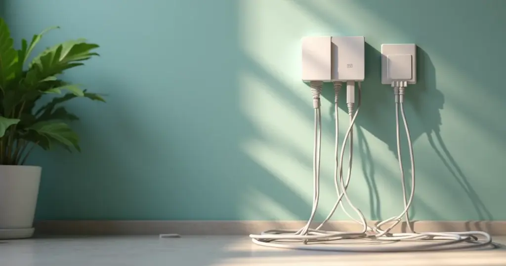 Como organizar fios de carregadores e cabos: o segredo para um lar minimalista!