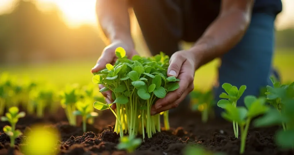 Como plantar agrião de terra firme: o segredo para colheitas abundantes!