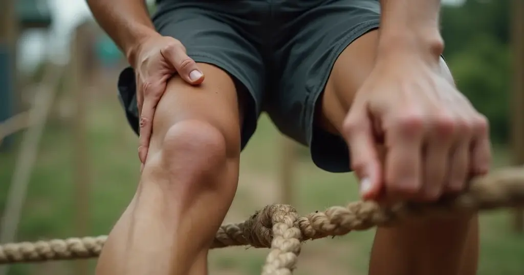 Como Subir Corda na Corrida de Obstáculos: O Segredo das Pernas