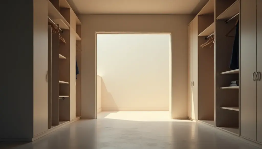 Quarto com Closet Aberto: Erros que Você Não Pode Cometer