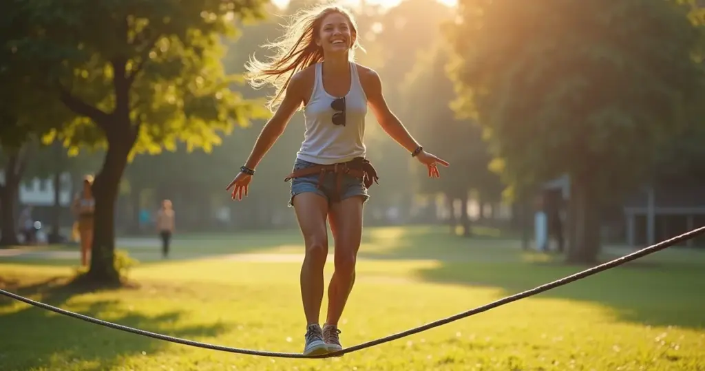 Slackline para Iniciantes: 11 dicas que você PRECISA saber