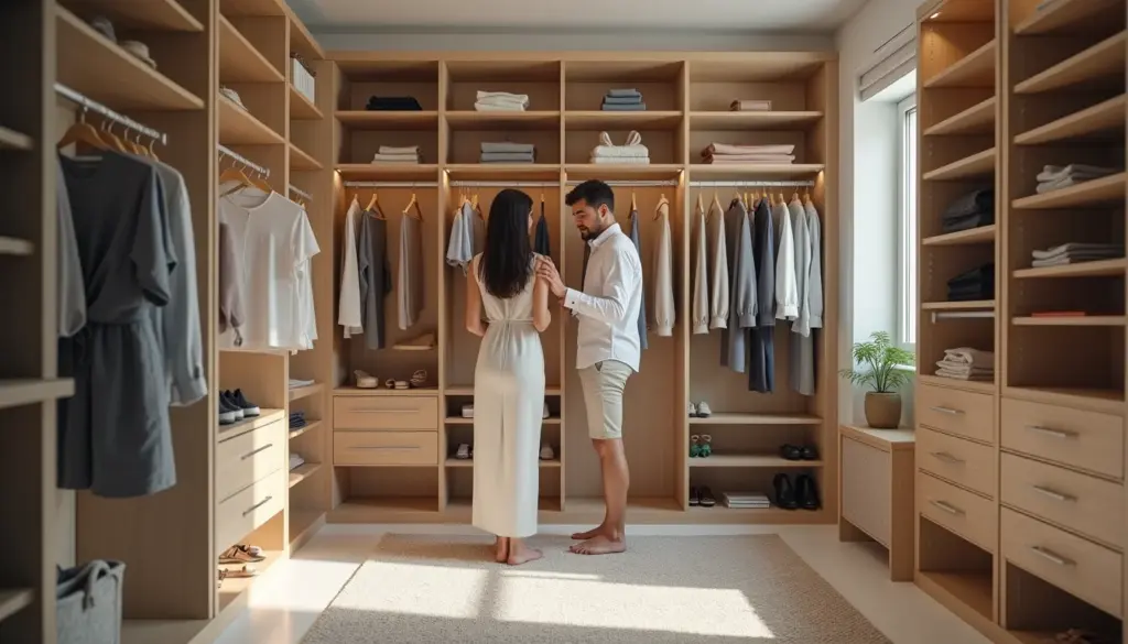 Closet de Casal: O Segredo para um Espaço Organizado