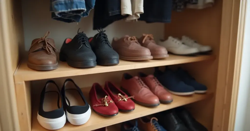 Closet Pequeno: Dicas Para Organizar Sapatos e Salvar Espaço! Closet Pequeno: Dicas Para Organizar Sapatos e Salvar Espaço!