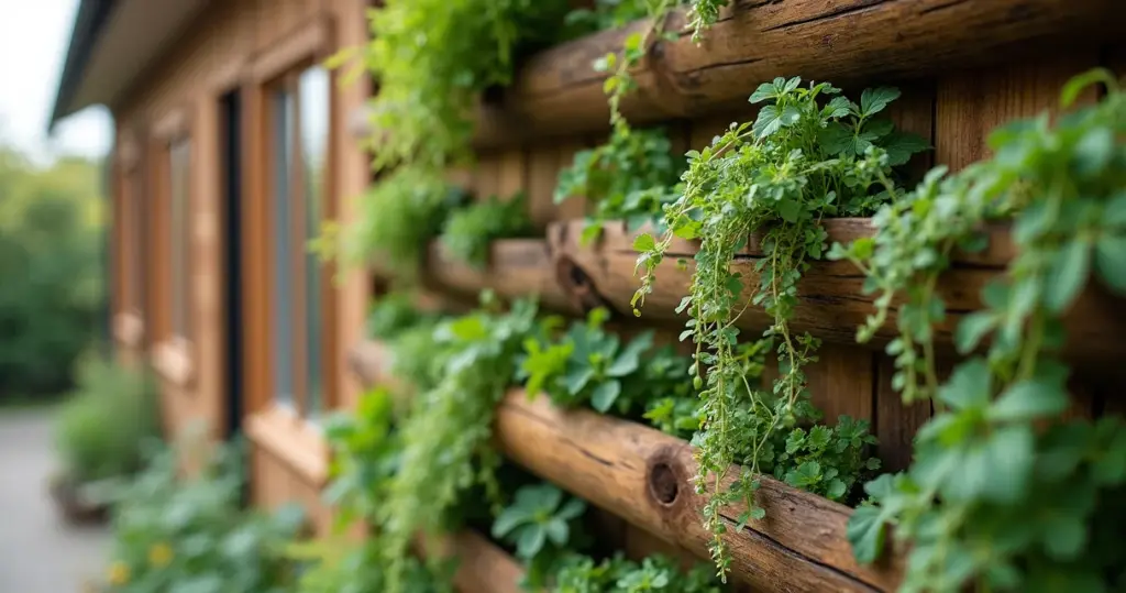 Horta Vertical de Madeira para Parede: Transforme Seu Espaço! Horta Vertical de Madeira para Parede: Transforme Seu Espaço!