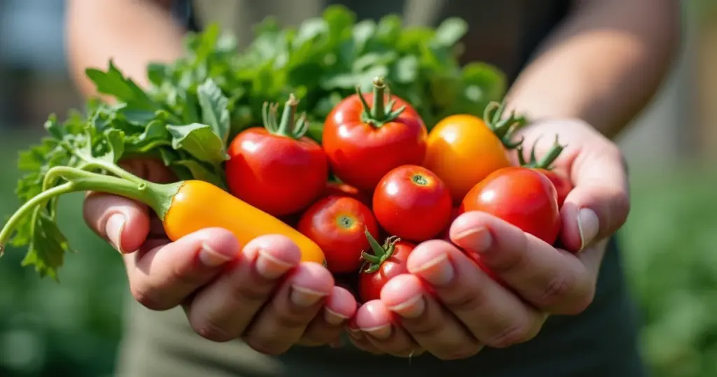 Hortaliças para Horta Comunitária Urbana: Colheita Fácil!