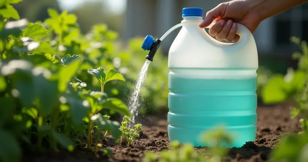 Irrigação Horta: Garrafão 20L Vira Sistema Econômico! Irrigação Horta: Garrafão 20L Vira Sistema Econômico!