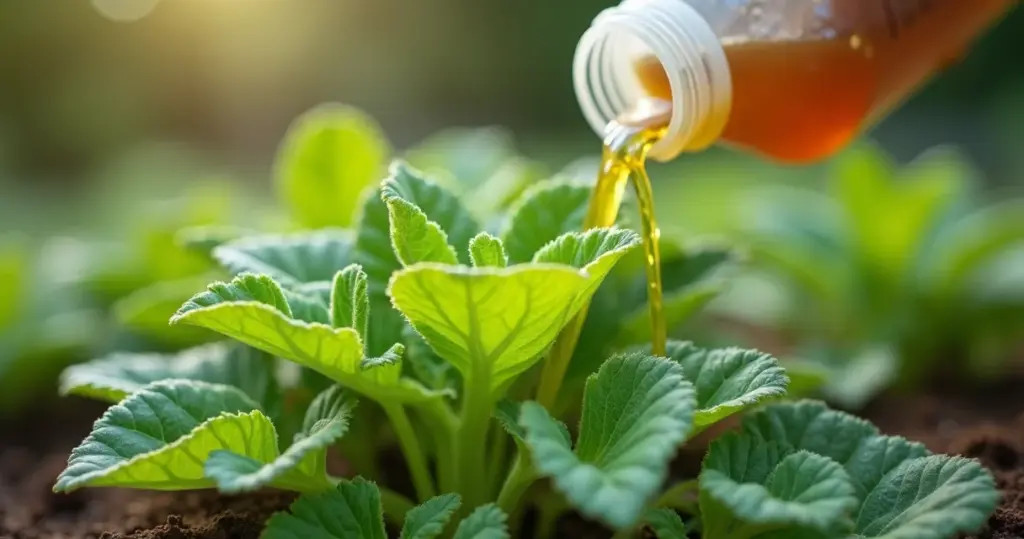 Adubo Orgânico Líquido na Horta: Dobra Colheita em 2026! Adubo Orgânico Líquido na Horta: Dobra Colheita em 2026!