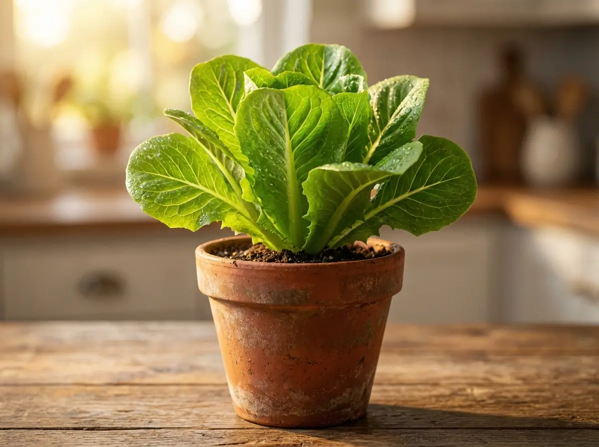 Plante alface em vaso e colha em 30 dias