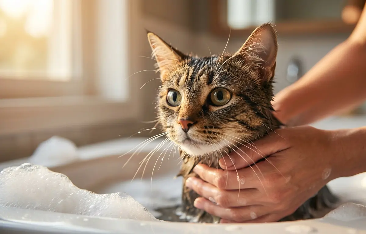 Como dar banho em gatos: guia prático e seguro