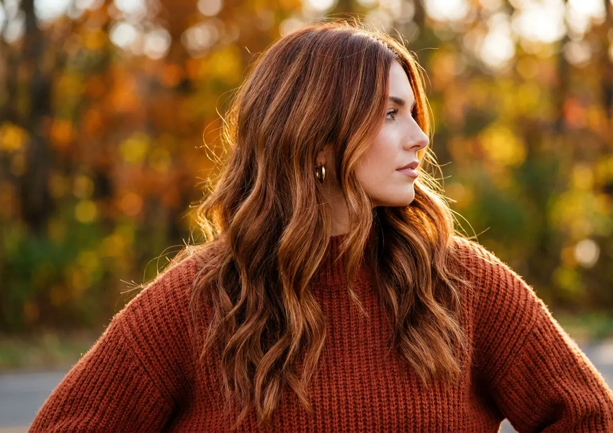 Cores de cabelo outono inverno 2026: 6 tons quentes