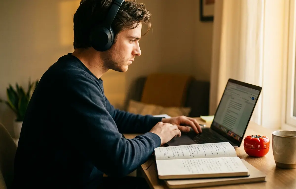 Como estudar em casa com foco e eficiência