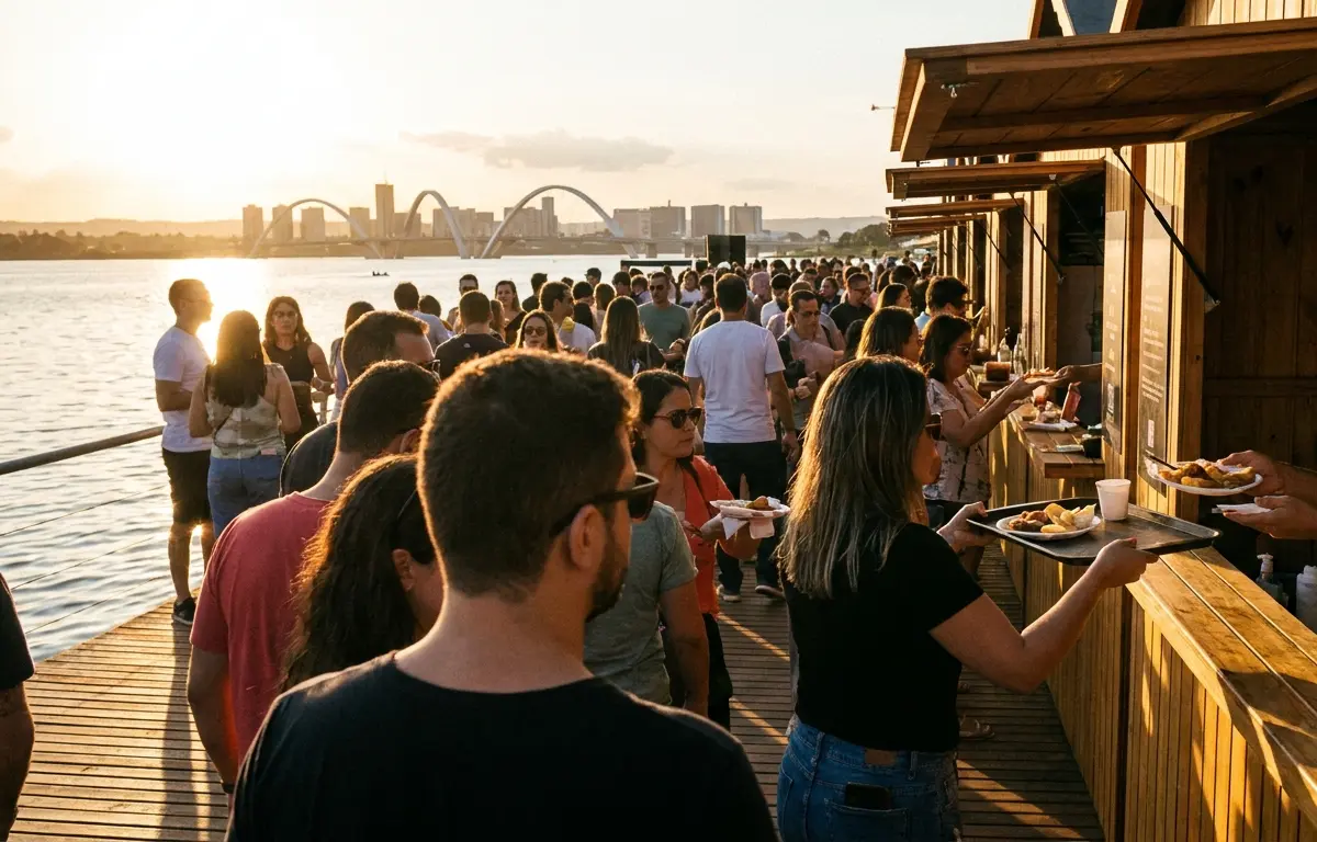 Festival Petisqueiros no Pontão celebra Brasília