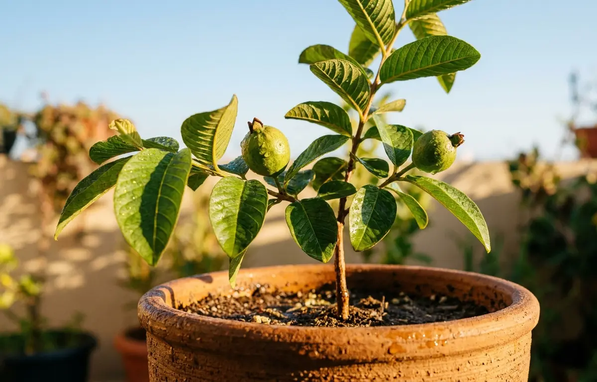 8 passos para cultivar goiaba em vaso