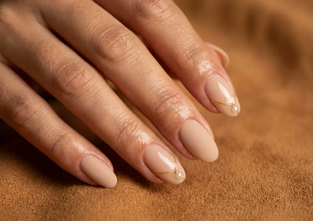 Tendências em unhas decoradas nude para 2026