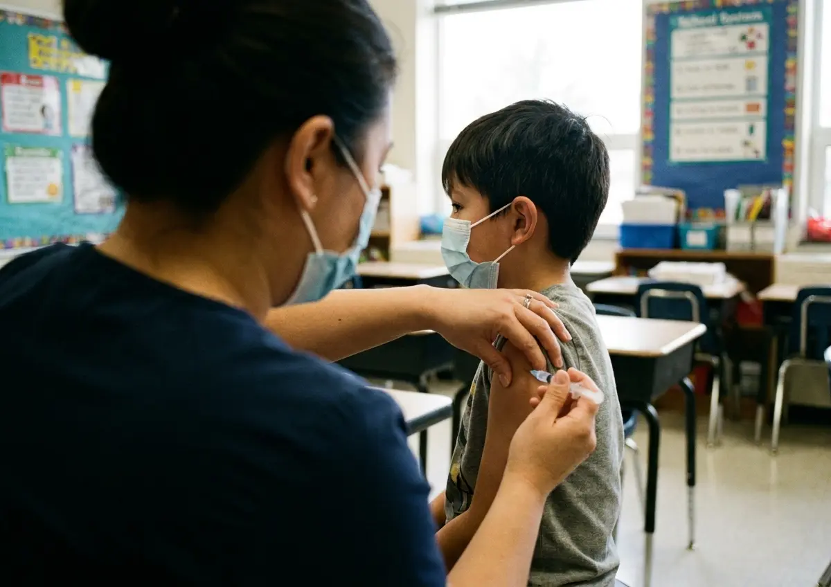 Vacinação nas escolas: 27 milhões de alunos