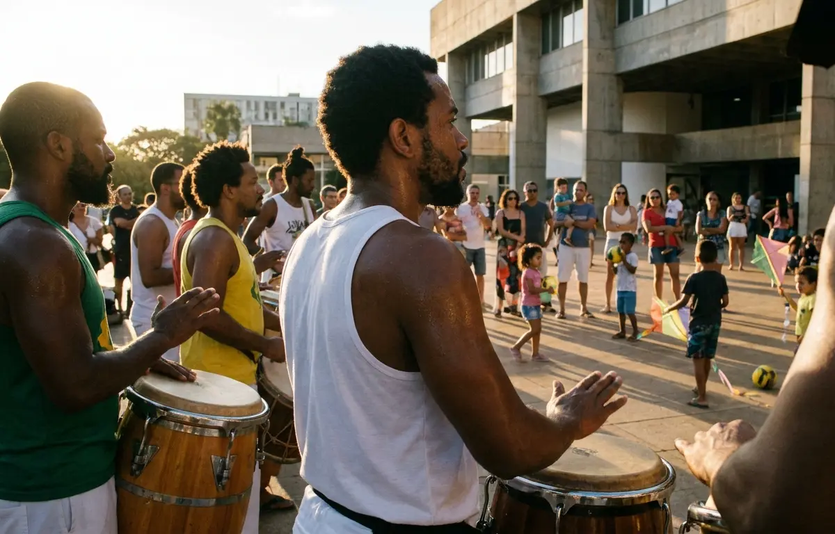 Cultura e Percussão no CCBB Brasília
