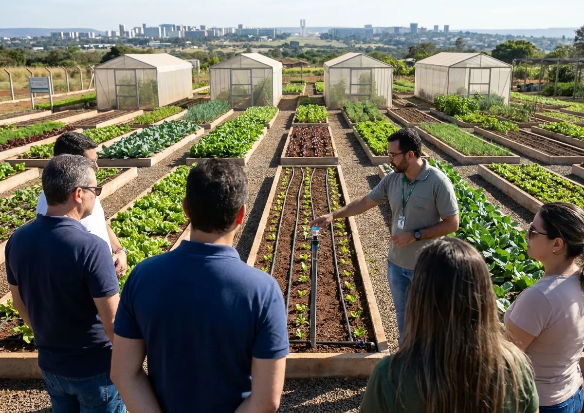Embrapa apresenta tour em Planaltina para abastecer Brasília