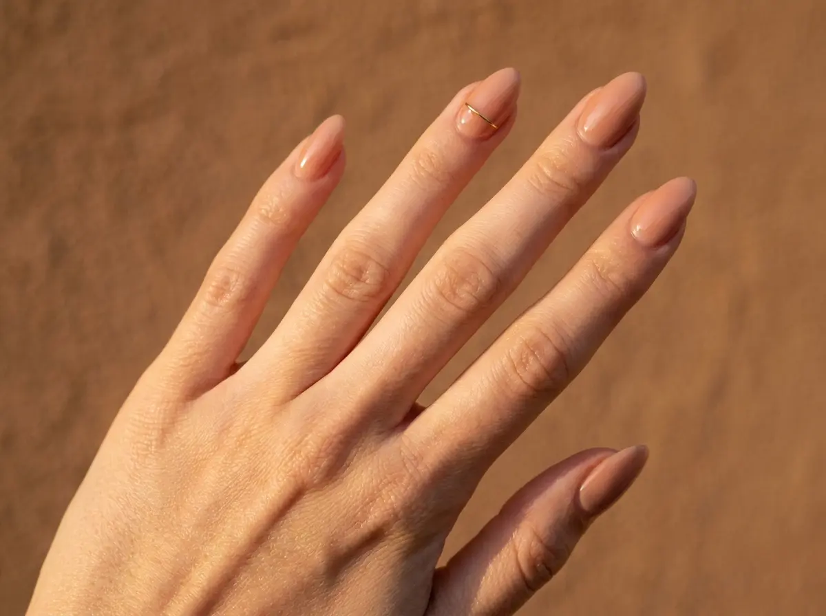 Unhas de gel simples e elegantes em 2026