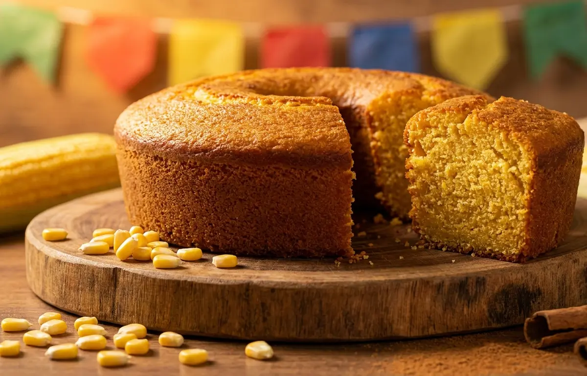 Bolo de milho fácil: receita para festa junina