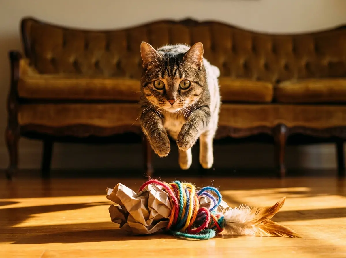 8 Brinquedos para Gato: Faça em Casa