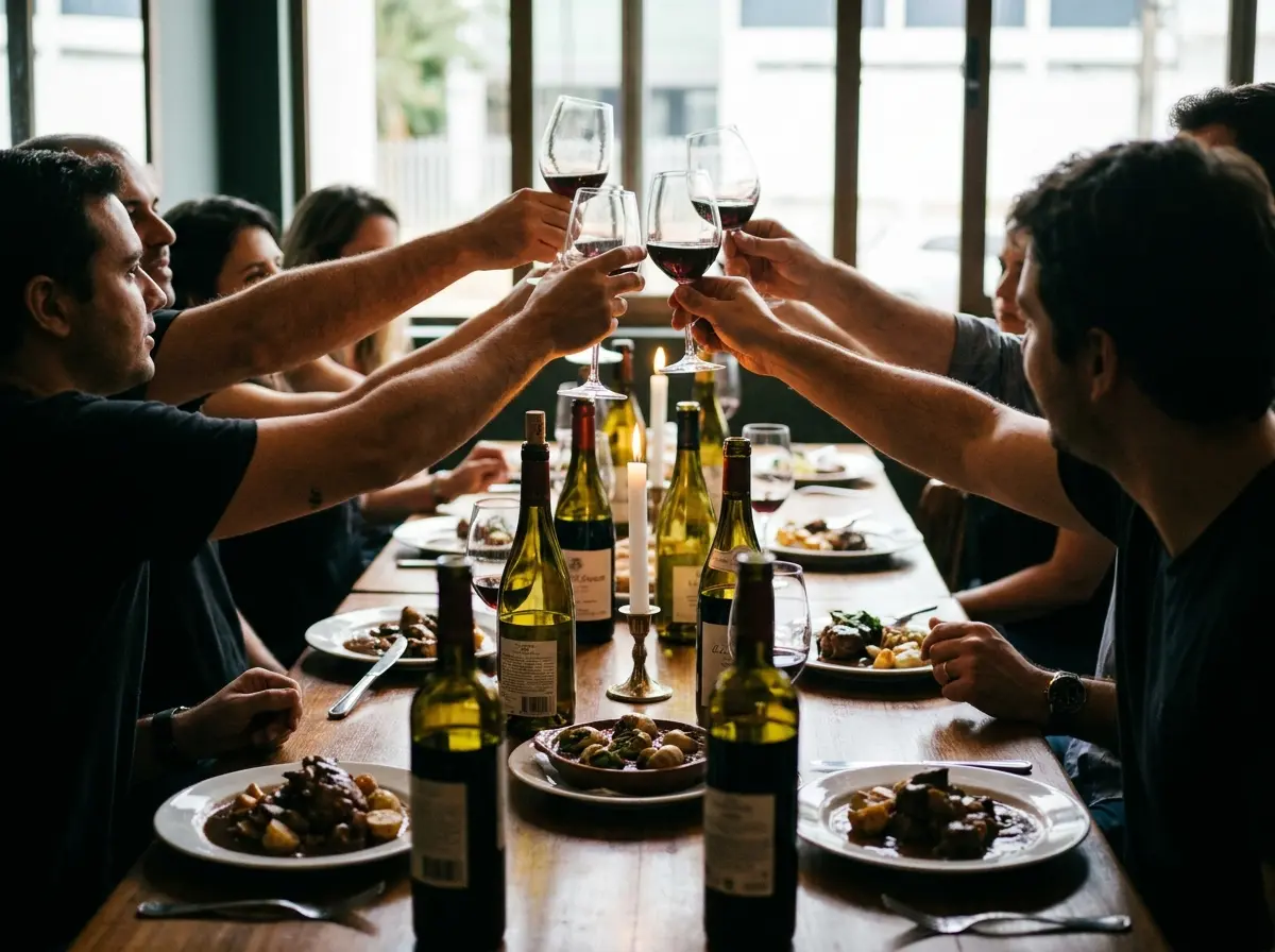 Jantar Francês em Brasília com Vinhos e Idioma