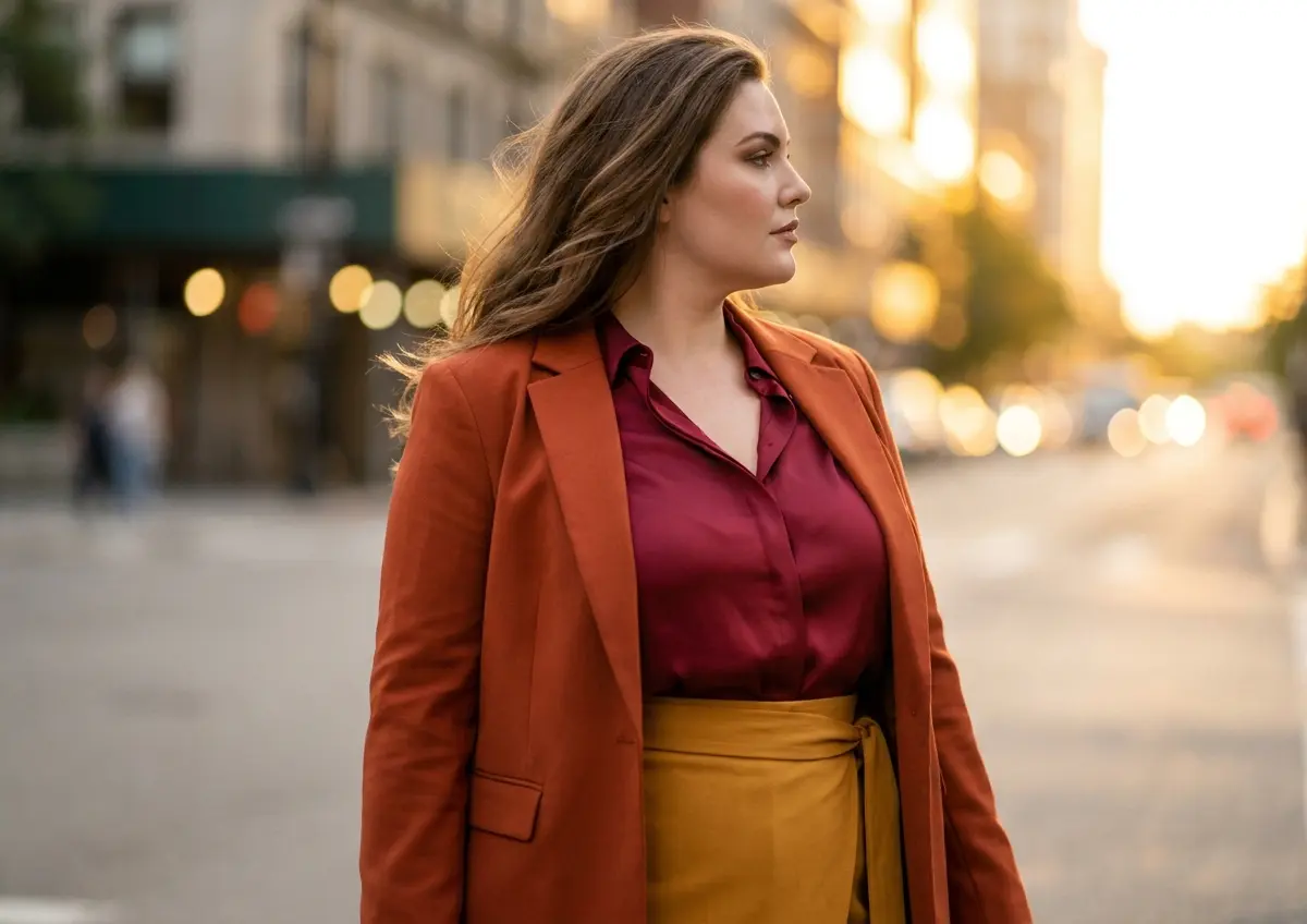 Looks Plus Size 2026: Caimentos e Cortes Valorizantes