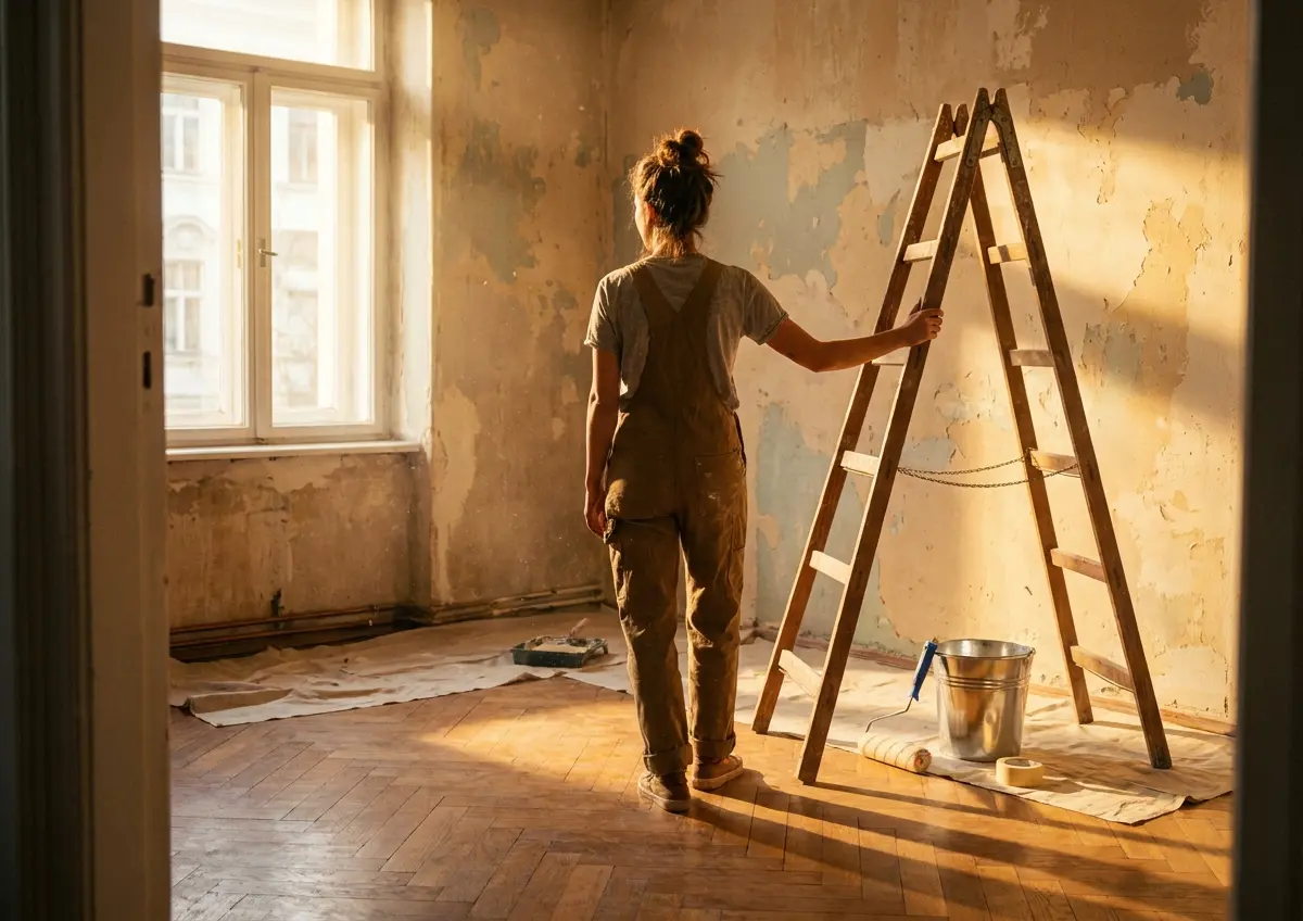 Reformando sua casa antiga com segurança e economia