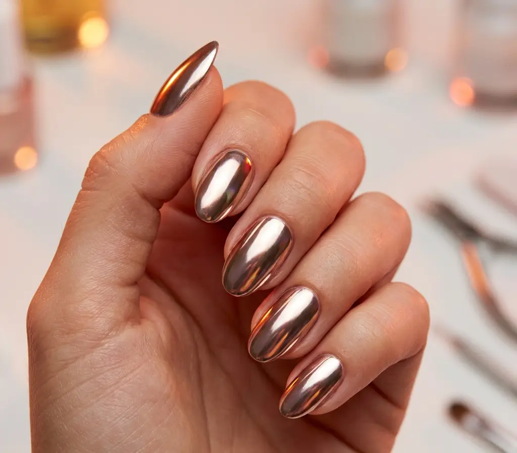 Unhas cromadas: faça o efeito espelho em casa
