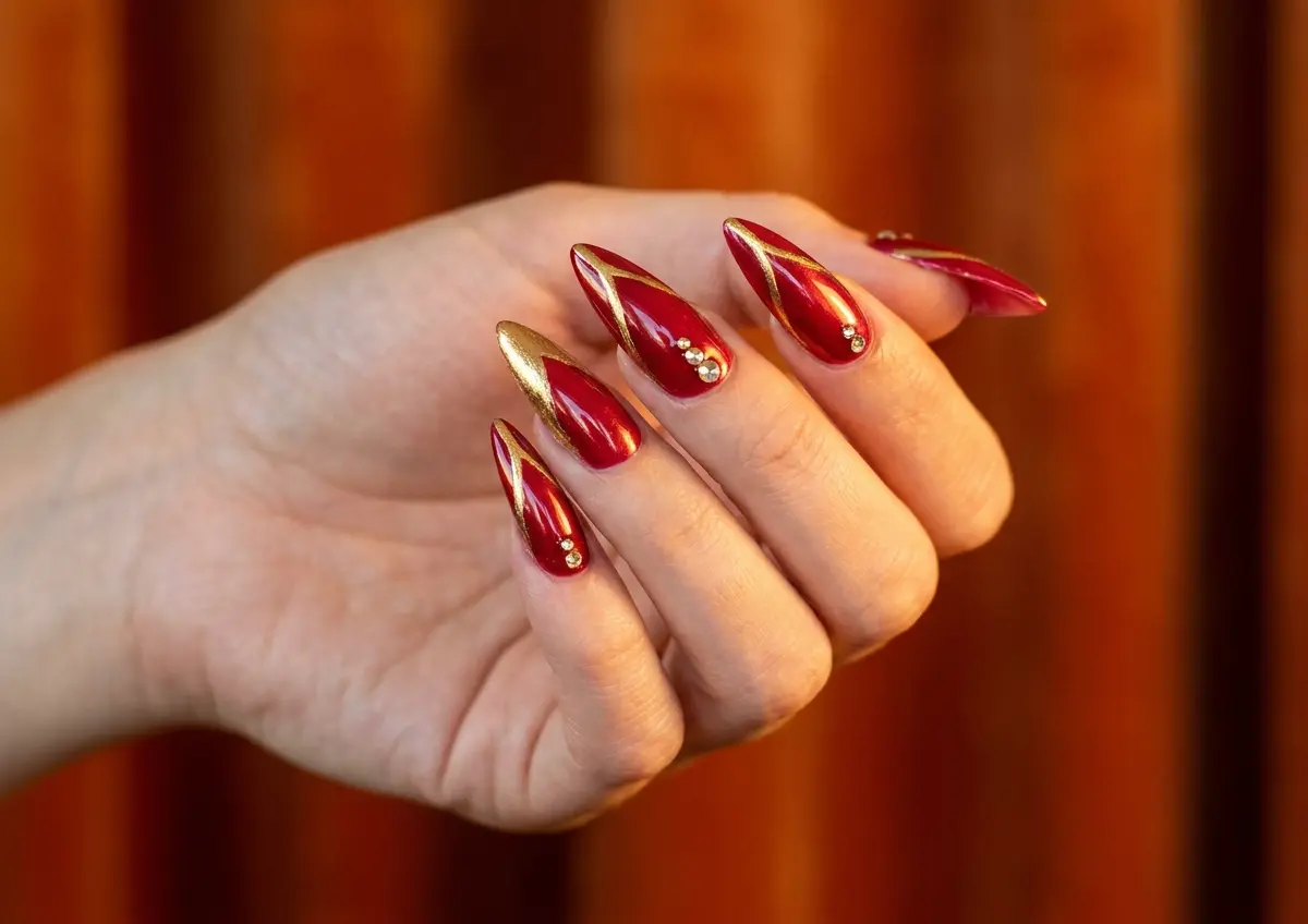 Unhas stiletto decoradas: o que esperar de 2026