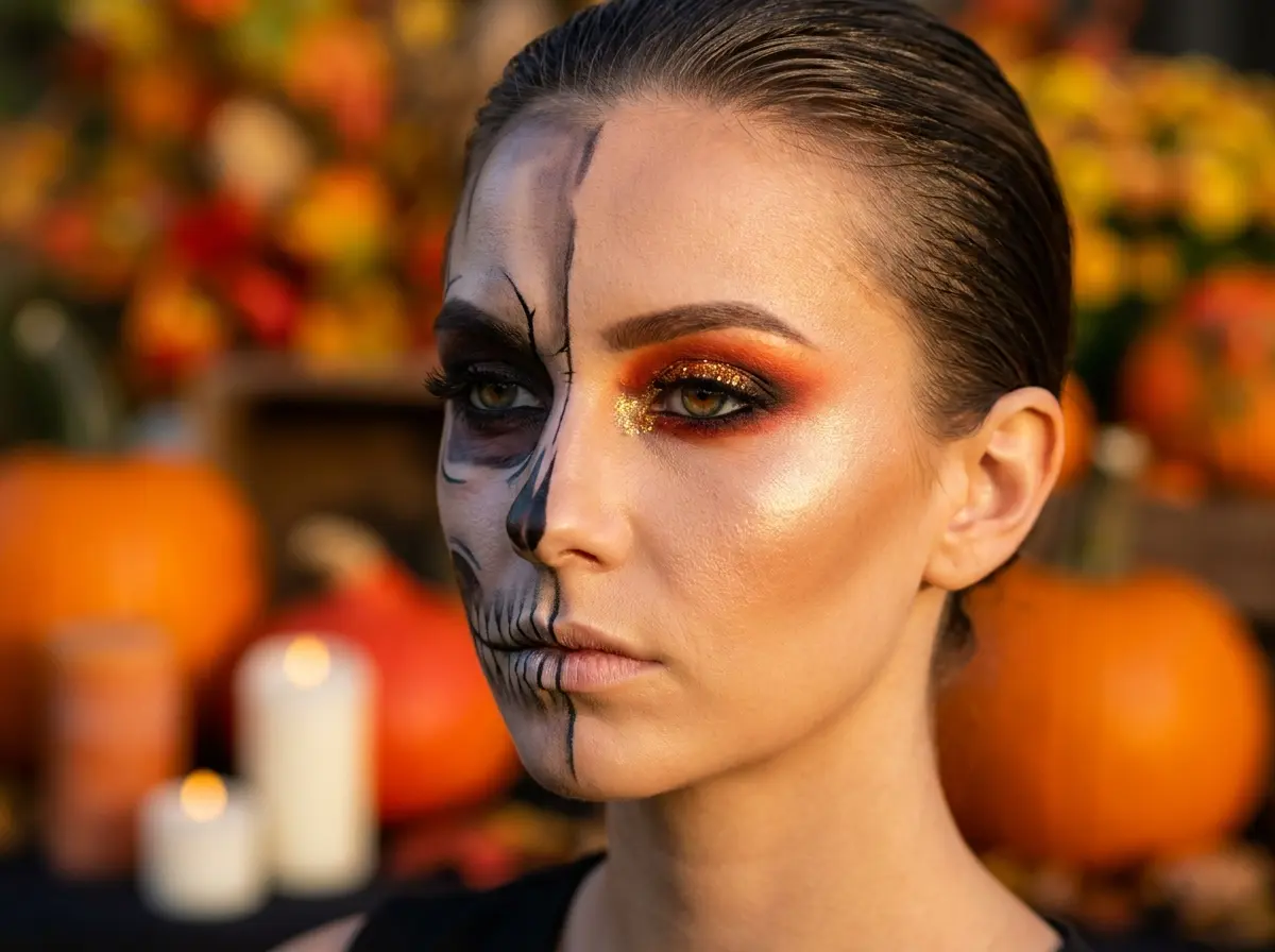 Maquiagem de Halloween 2026: ideias quentes e fáceis