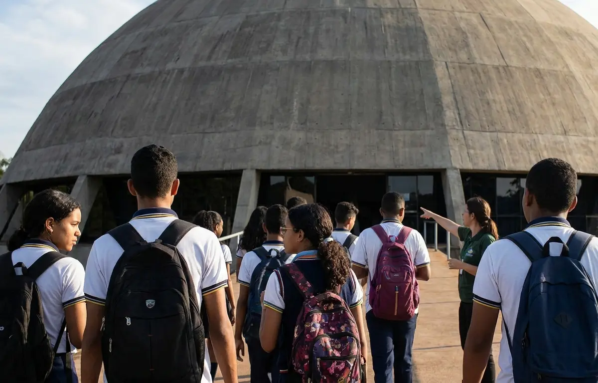Planetário de Brasília promove inclusão para venezuelanos