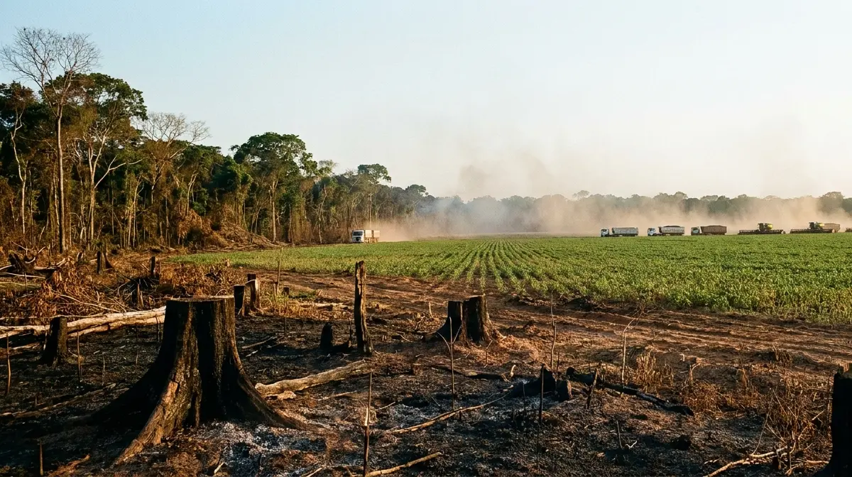 Avanço da soja nos EUA pode gerar tarifas sobre Brasil