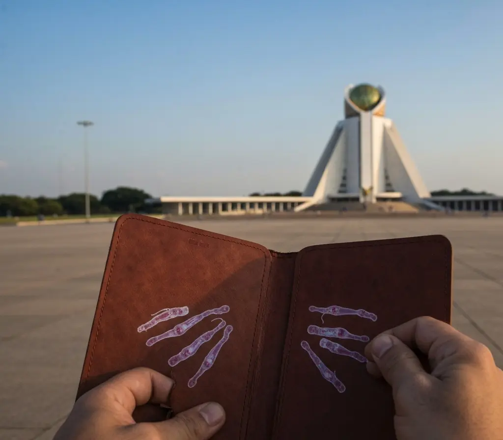 Desenrola para adimplentes sai até fim do mês e pode aliviar bolsos de Brasília Mãos segurando carteira com o Congresso Nacional desfocado ao fundo